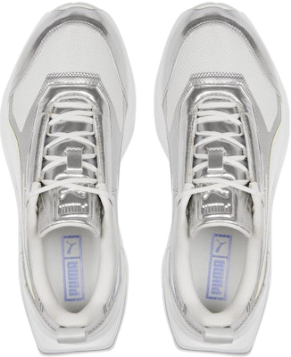 (女性)Puma Kosmo Rider '數位暗黑 - 金屬銀' 386558-02 Shop (女性)Puma Kosmo Rider '數位暗黑 - 金屬銀' 386558-02