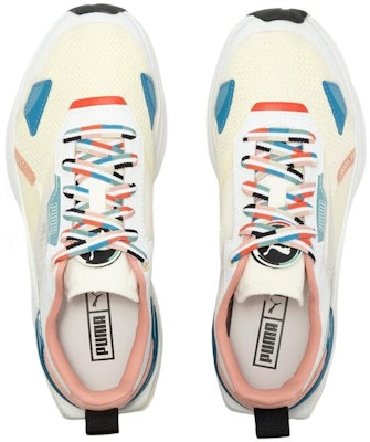 (Women) Puma Kosmo Rider 'White Pink Blue' 387866-01 Lookbook (Women) Puma Kosmo Rider 'White Pink Blue' 387866-01