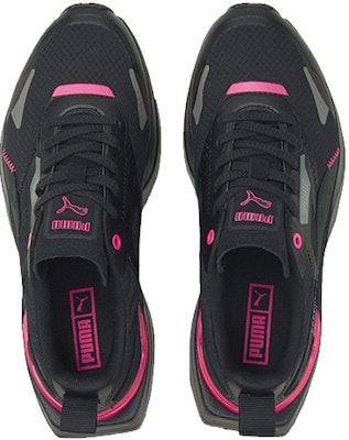 (Women) Puma Kosmo Rider DC5 'Black Luminous Pink' 384046-01 Shop (Women) Puma Kosmo Rider DC5 'Black Luminous Pink' 384046-01