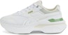 (W) Puma Kosmo Rider Feminine Tech 'Putih Hijau' 386552-02