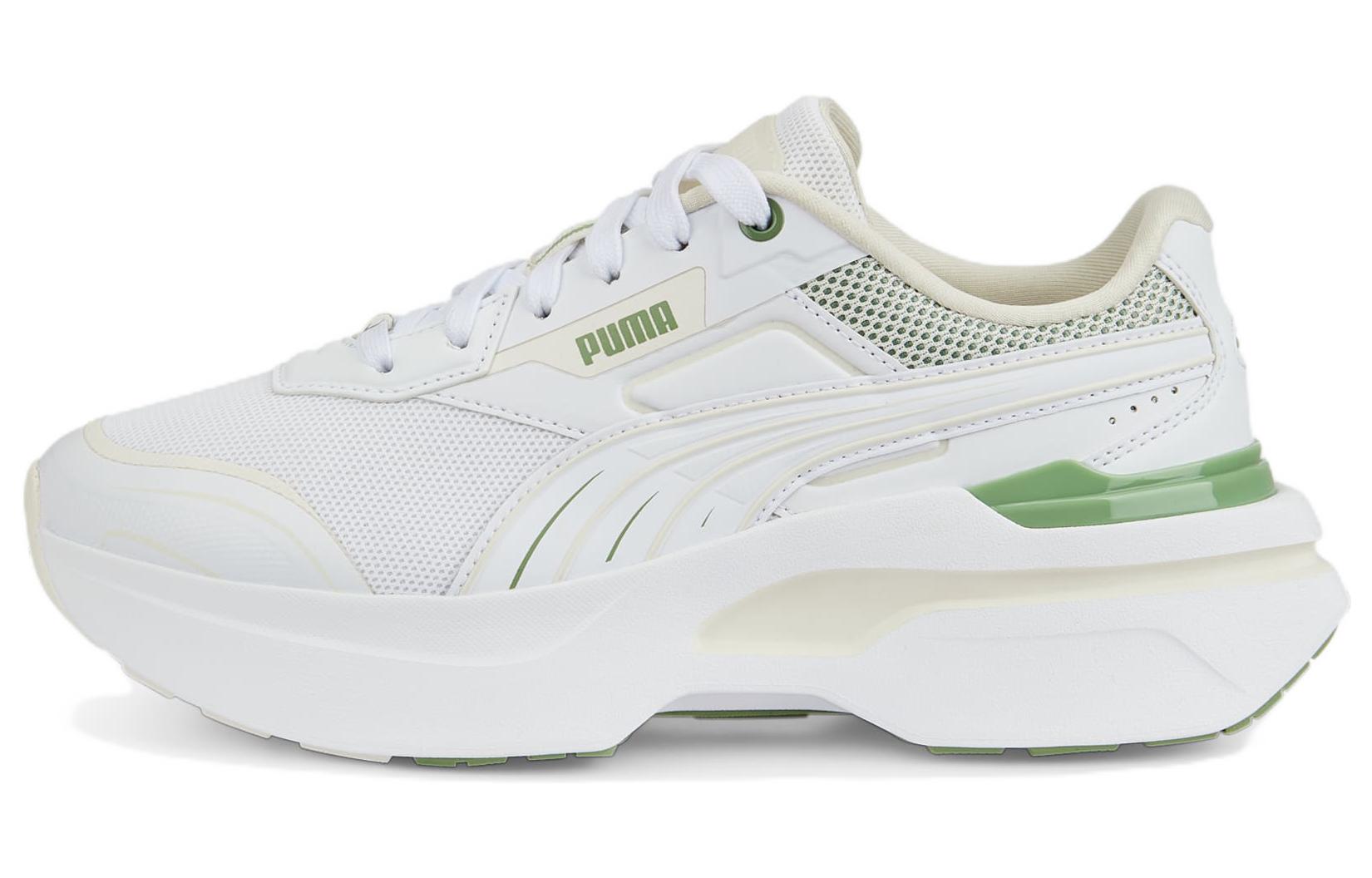 (Women) Puma Kosmo Rider Feminine Tech 'White Green'  386552-02