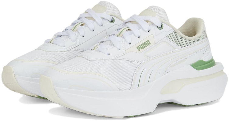 (W) Puma Kosmo Rider Feminine Tech 'Putih Hijau' 386552-02 Lookbook (W) Puma Kosmo Rider Feminine Tech 'Putih Hijau' 386552-02