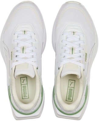 (W) Puma Kosmo Rider Feminine Tech 'Putih Hijau' 386552-02 Shop (W) Puma Kosmo Rider Feminine Tech 'Putih Hijau' 386552-02