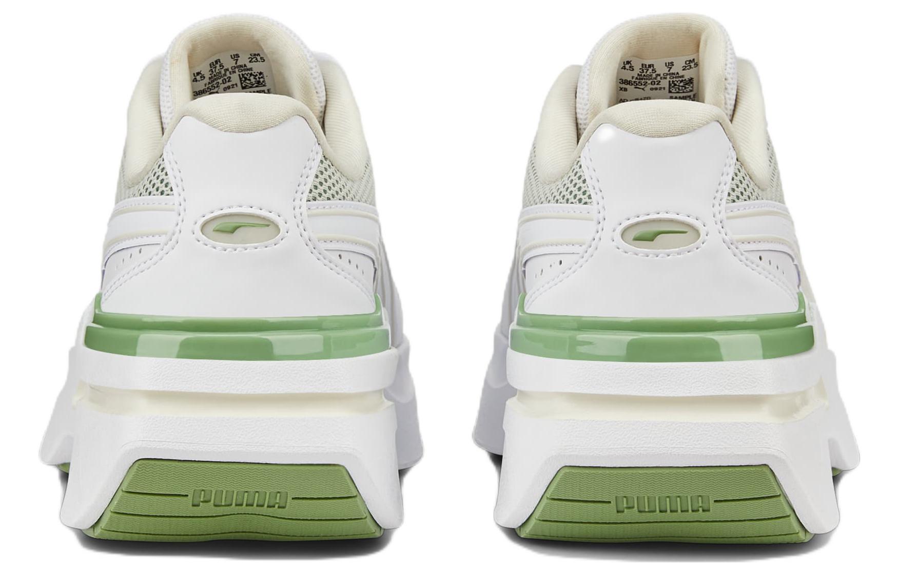 Purchase (W) Puma Kosmo Rider Feminine Tech 'Putih Hijau' 386552-02