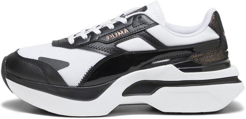 (Women) Puma Kosmo Rider Glam Sneakers 'Black White' 393108-02 Buy (Women) Puma Kosmo Rider Glam Sneakers 'Black White' 393108-02