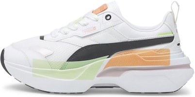 (Women) Puma Kosmo Rider MIS 'White Black Multi-Color' 384856-01 (Women) Puma Kosmo Rider MIS 'White Black Multi-Color' 384856-01