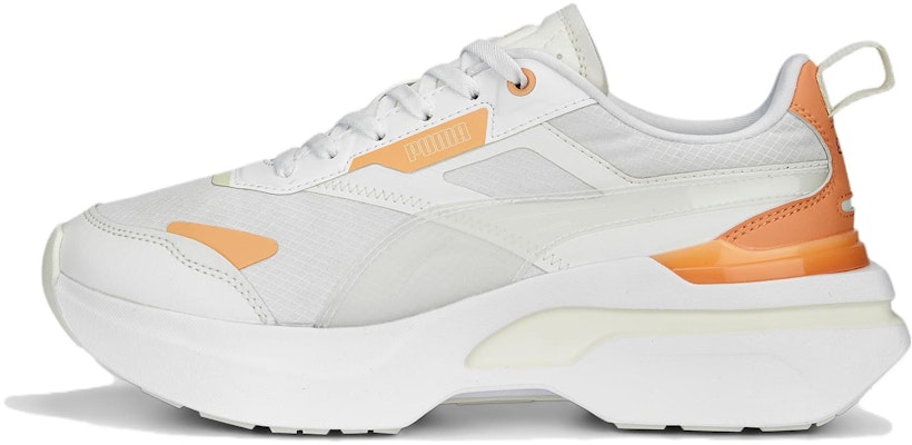 (Women) Puma Kosmo Rider Tech 'White Orange' 389878-01 Buy (Women) Puma Kosmo Rider Tech 'White Orange' 389878-01