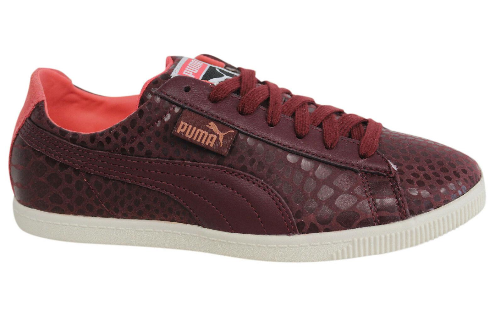 (W) Puma Lace Up Burgundy Textile Glyde Lo Hyper 圖 2