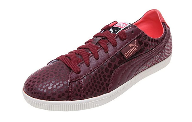 (W) Puma Lace Up Burgundy Textile Glyde Lo Hyper 圖 3