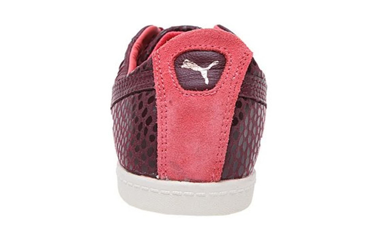 (W) Puma Lace Up Burgundy Textile Glyde Lo Hyper 圖 4