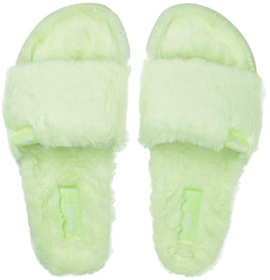 (Women) Puma Leadcat 20 YLM Sports Slippers Green 385803-03 Shop (Women) Puma Leadcat 20 YLM Sports Slippers Green 385803-03