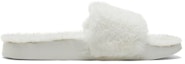 Order (Women) Puma Leadcat 20 YLM Sports Slippers White 385803-04