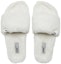 Shop (Women) Puma Leadcat 20 YLM Sports Slippers White 385803-04