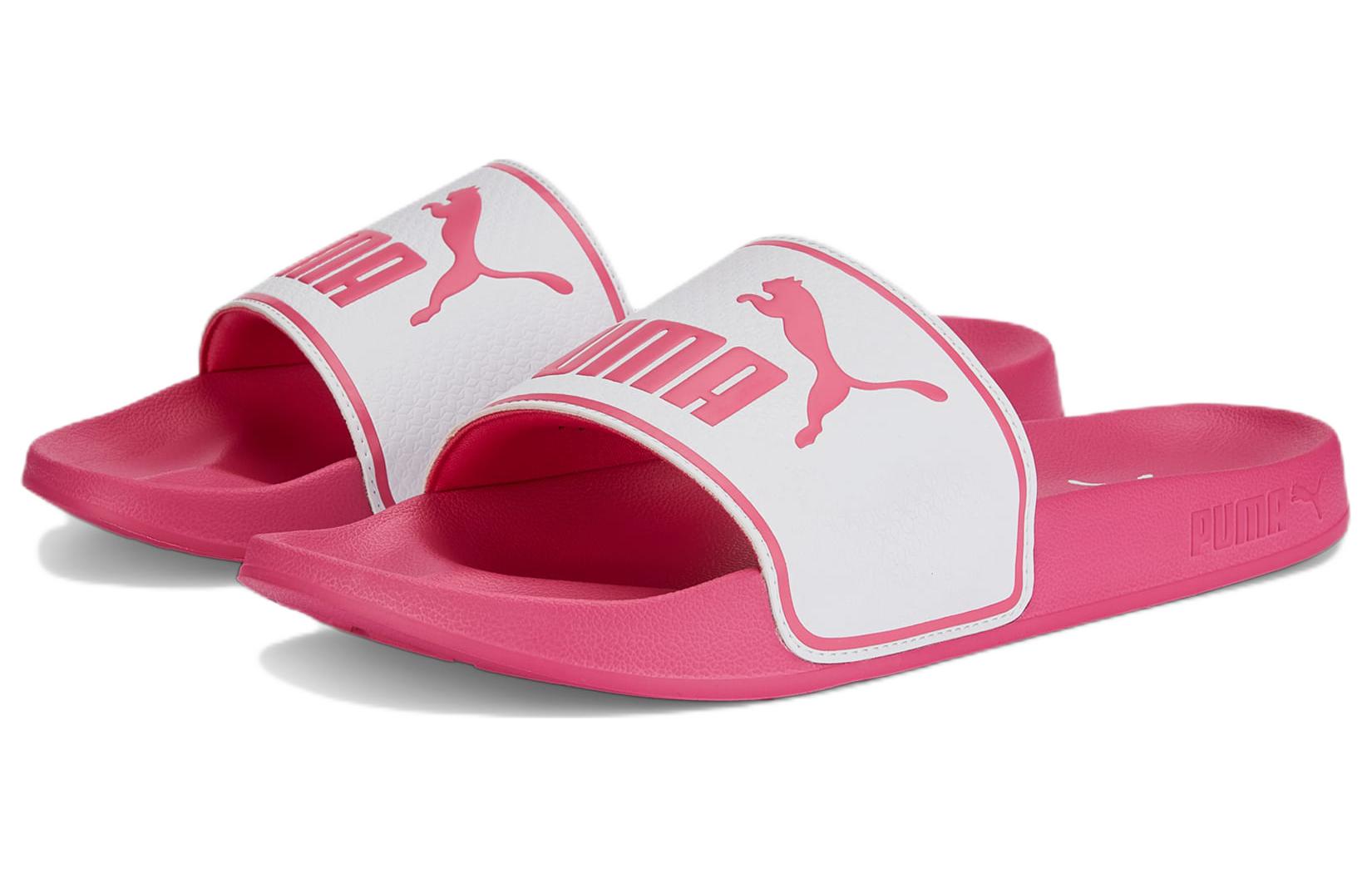 Lookbook PUMA Leadcat 2.0 運動拖鞋 女款 粉白色