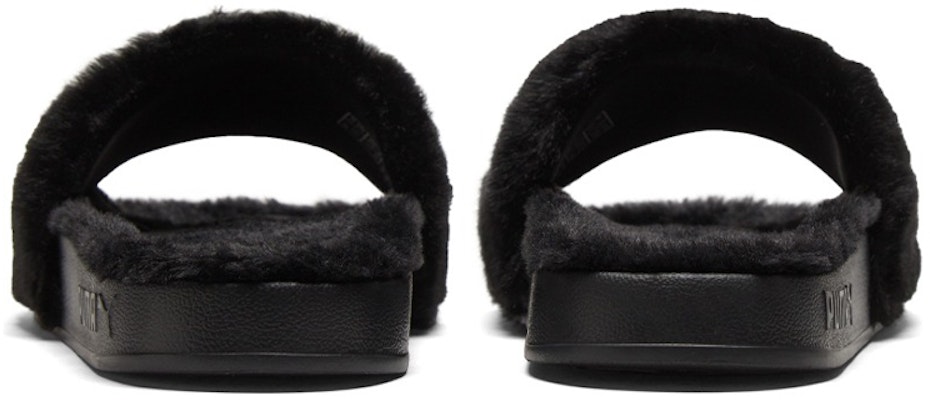 (Women) Puma Leadcat 2.0 Fuzz Slide 'Black White' 387313-01 Purchase (Women) Puma Leadcat 2.0 Fuzz Slide 'Black White' 387313-01