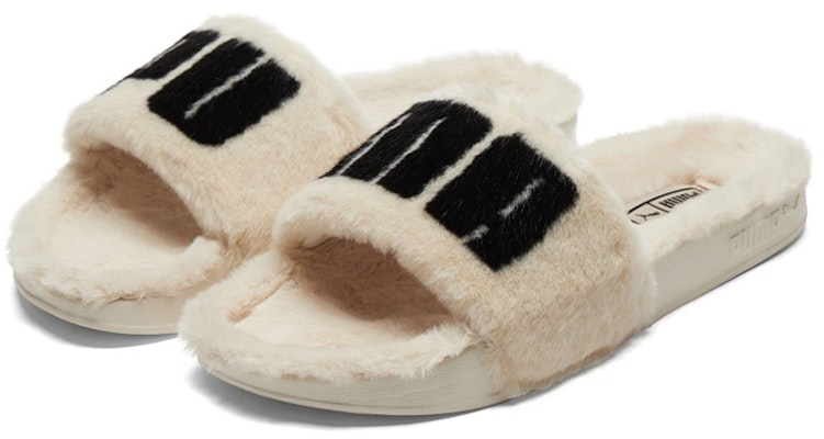 (Women) Puma Leadcat 2.0 Fuzz Slide 'Eggnog Black' 387313-02 Lookbook (Women) Puma Leadcat 2.0 Fuzz Slide 'Eggnog Black' 387313-02