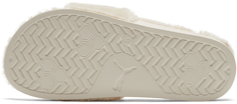 (Women) Puma Leadcat 2.0 Fuzz Slide 'Eggnog Black' 387313-02 Details for (Women) Puma Leadcat 2.0 Fuzz Slide 'Eggnog Black' 387313-02