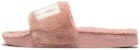 (W) Puma Leadcat 2.0 Fuzz Slides 'Merah Jambu Kembang' 387313-11