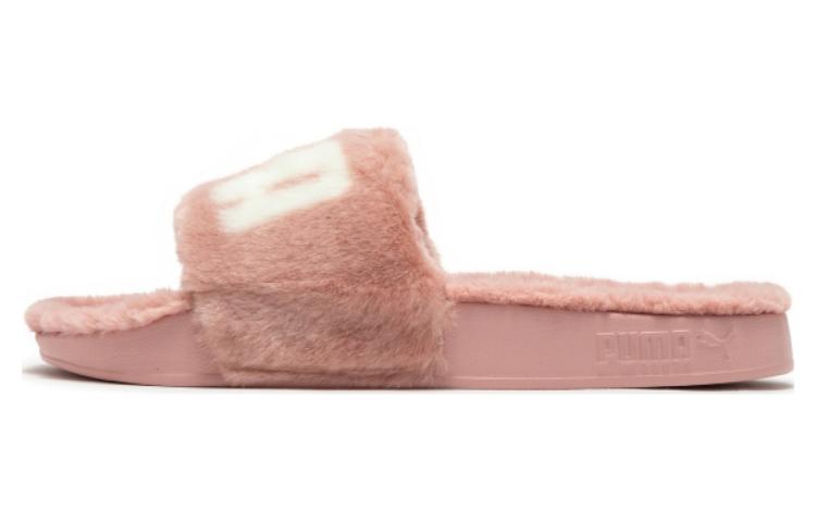 (Women) Puma Leadcat 2.0 Fuzz Slides 'Carnation Pink' 387313-11