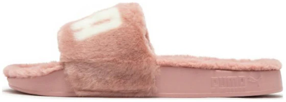 (Women) Puma Leadcat 2.0 Fuzz Slides 'Carnation Pink' 387313-11 (Women) Puma Leadcat 2.0 Fuzz Slides 'Carnation Pink' 387313-11