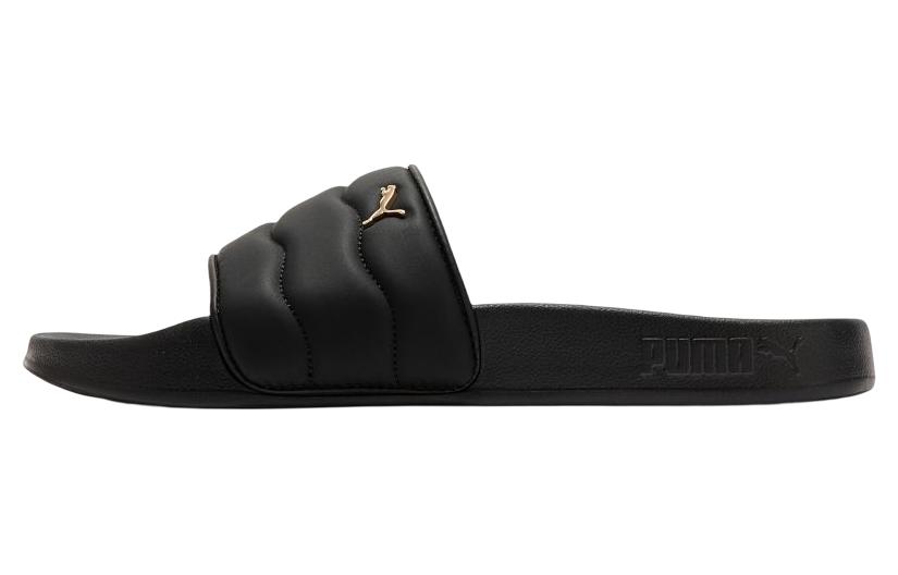 (Women) Puma Leadcat 2.0 Puffy Slide 'Black' 389557-01