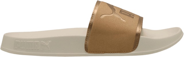 (Women) Puma Leadcat 2.0 Slide 'Aqua Metallics - Alpine Snow Gold' 401707-02 (Women) Puma Leadcat 2.0 Slide 'Aqua Metallics - Alpine Snow Gold' 401707-02