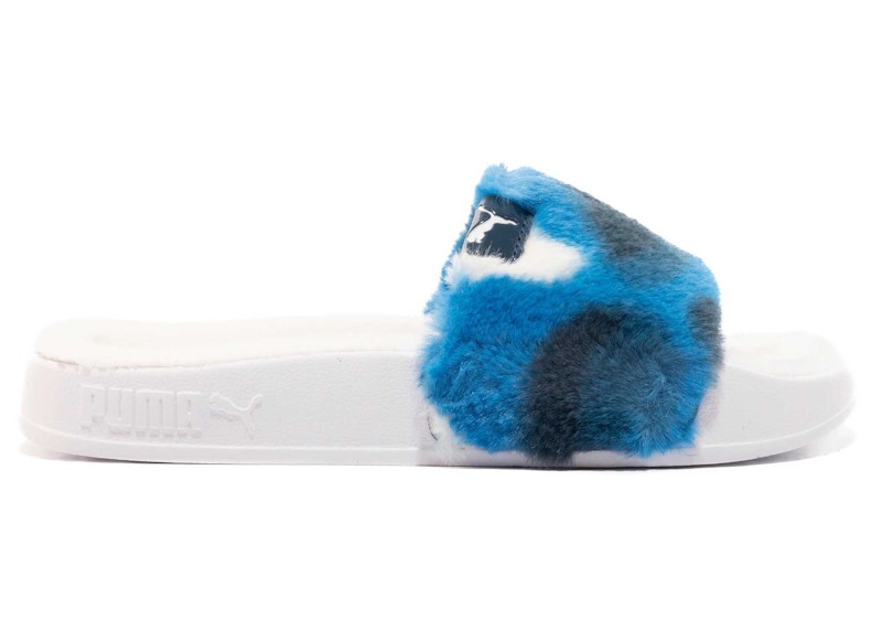 (Women) Puma Leadcat 2.0 YLM Fluff Slide 'Tie Dye'  385362-01
