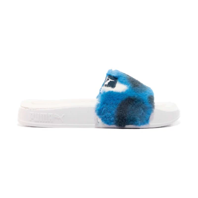 (W) Puma Leadcat 2.0 YLM Fluff Slide 'Tie Dye'