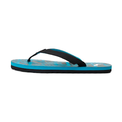 (W) Puma Leadcat 'Mykonos Graphic Water Blue Stripes'