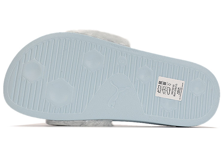 Shop (W) 푸마 리드캣 페더 슬라이드 '쿨 블루' 383758-02
