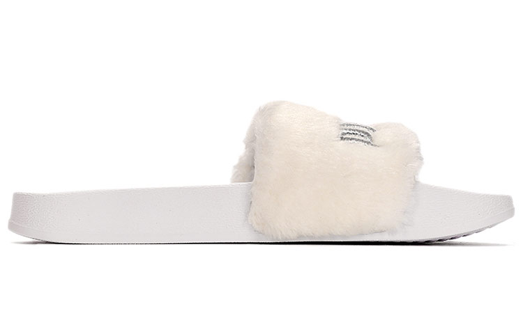 Order （女款）Puma Leadcat Feather 拖鞋「白」 383758-01