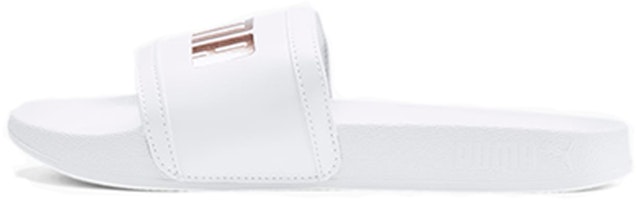 (Women) Puma Leadcat FTR Slide 'Metallic Logo' 372623-01 (Women) Puma Leadcat FTR Slide 'Metallic Logo' 372623-01