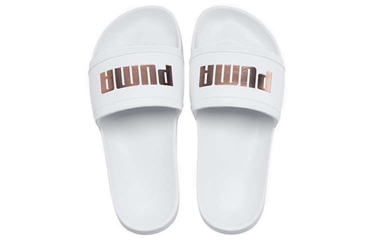 Order Puma Leadcat FTR Logo Metal 防滑運動拖鞋 女款 白