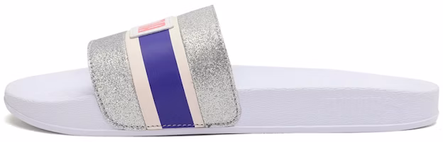 (Women) Puma Leadcat FTR Slides '90s Pop - Glittered White' 372624-02 (Women) Puma Leadcat FTR Slides '90s Pop - Glittered White' 372624-02