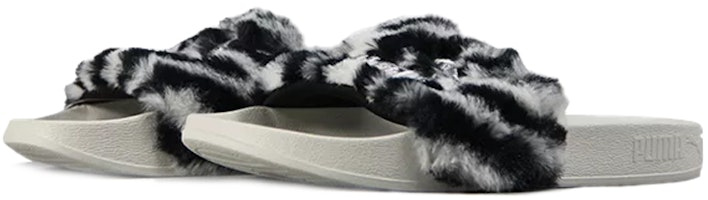 PUMA Leadcat FTR Tiger 斑馬紋 運動拖鞋 女款 黑白 Order PUMA Leadcat FTR Tiger 斑馬紋 運動拖鞋 女款 黑白