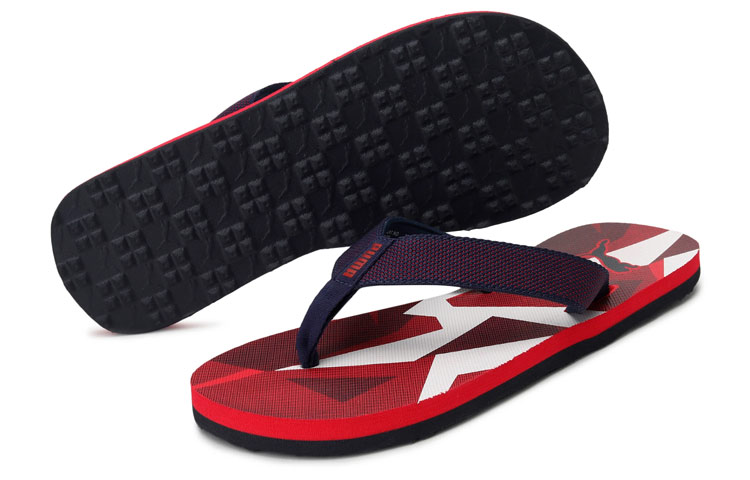 Shop (W) Puma Leadcat IDP ''Rot'' Herren Badelatschen 373832-02