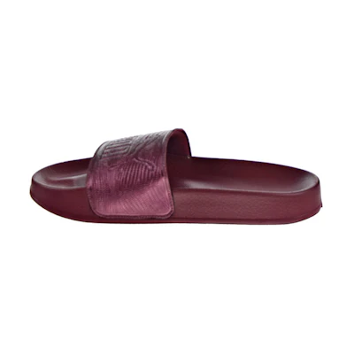 (W) Puma Leadcat Leather 'Red CMFT Sport Slide'