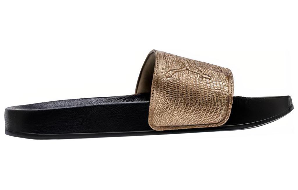 (W) Puma LEADCAT LTHR WNS Slide Gold 圖 2
