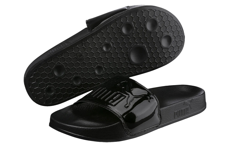 Order Puma Leadcat Patent 舒適運動拖鞋 女款 黑