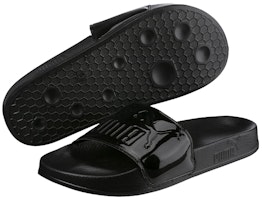 (W) Puma Leadcat Patent Sandalias Negras 367282-01 Order (W) Puma Leadcat Patent Sandalias Negras 367282-01