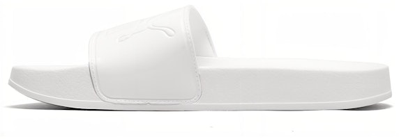 (Women) Puma Leadcat Patent Slide White 367282-02 (Women) Puma Leadcat Patent Slide White 367282-02