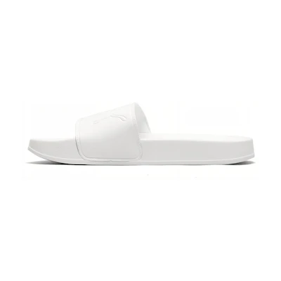 (W) Puma Leadcat Patent Slide White