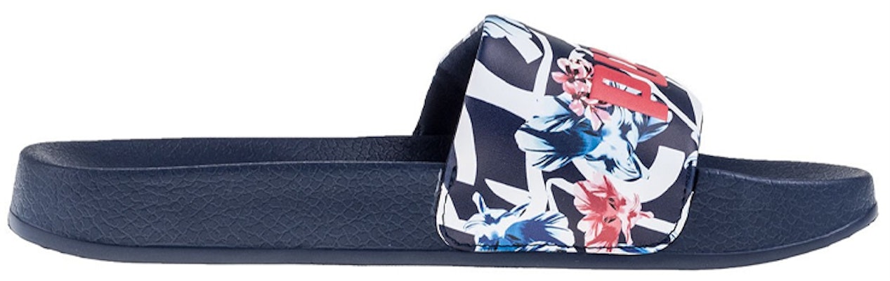 (Women) Puma Leadcat Slide 'Botanical - Paradise Pink Peacoat' 365337-01 Order (Women) Puma Leadcat Slide 'Botanical - Paradise Pink Peacoat' 365337-01