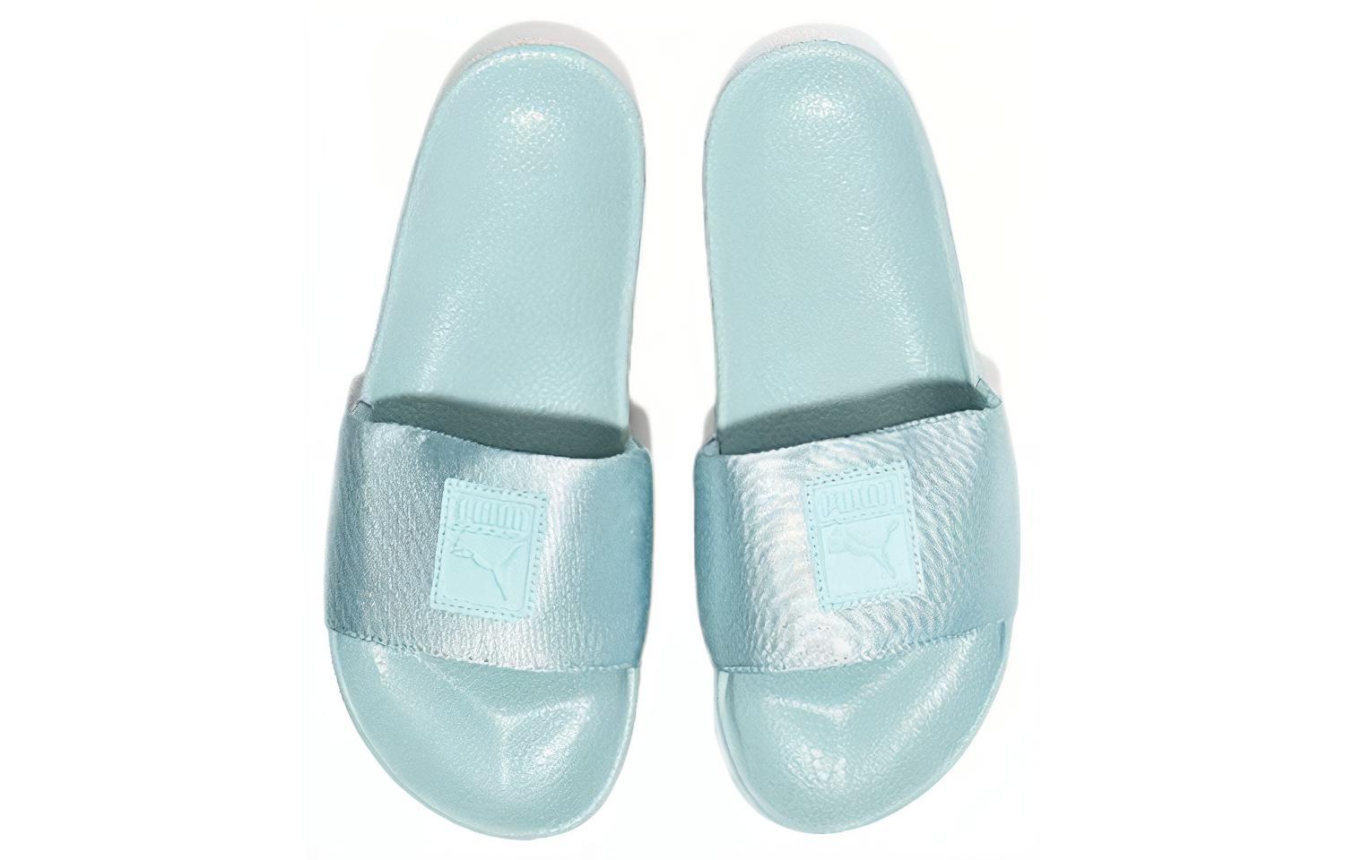 Lookbook (W) 彪马Leadcat绿缎拖鞋 365338-03