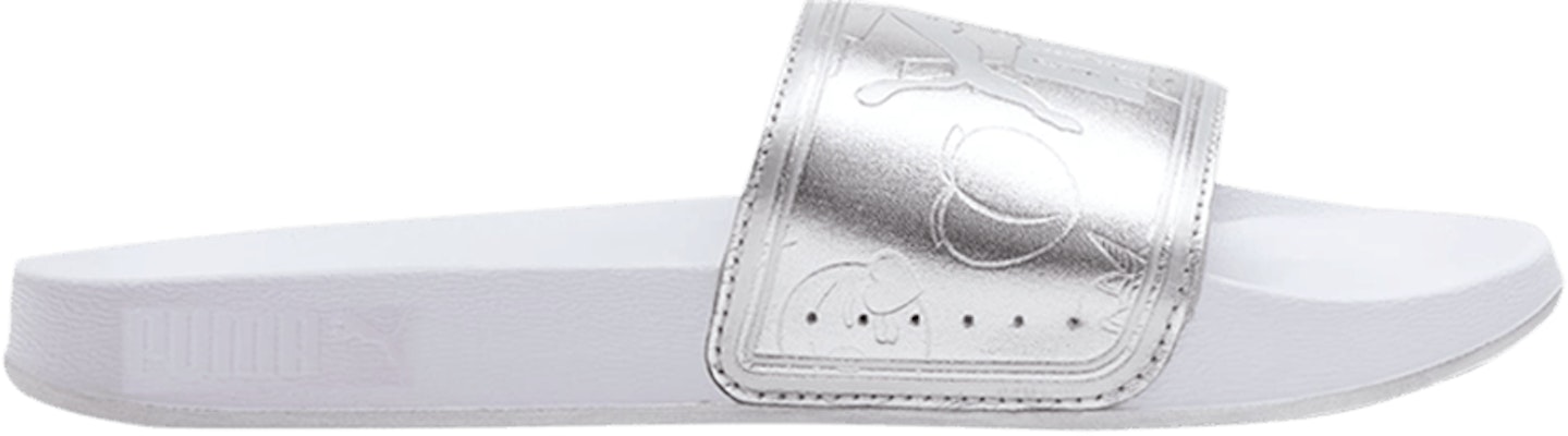 (Women) Puma Leadcat Slides 'Emoji - Silver' 380581-01 Buy (Women) Puma Leadcat Slides 'Emoji - Silver' 380581-01