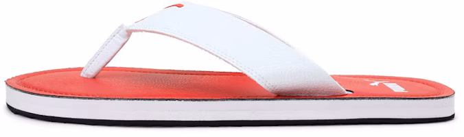 (Women) Puma Leadcat Slides 'White Red' 190415-05 (Women) Puma Leadcat Slides 'White Red' 190415-05