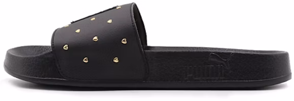 (Women) Puma Leadcat Studs Slide Black 369405-01 (Women) Puma Leadcat Studs Slide Black 369405-01