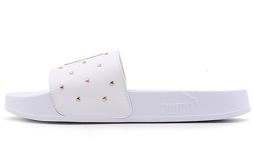 (Women) Puma Leadcat Studs Slide White 369405-02