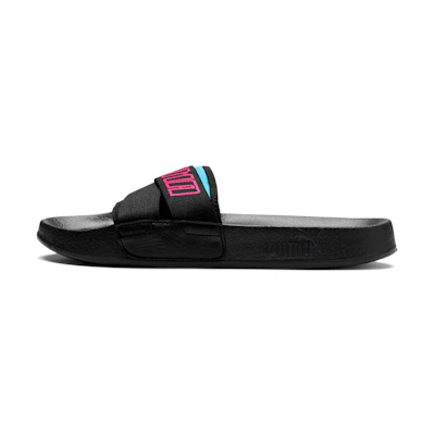 (W) Puma Leadcat Trailblazer Slide Black/Pink