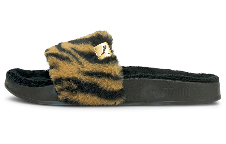 (Women) Puma Leadcat YLM 'Safari Faux Fur' 384973-01